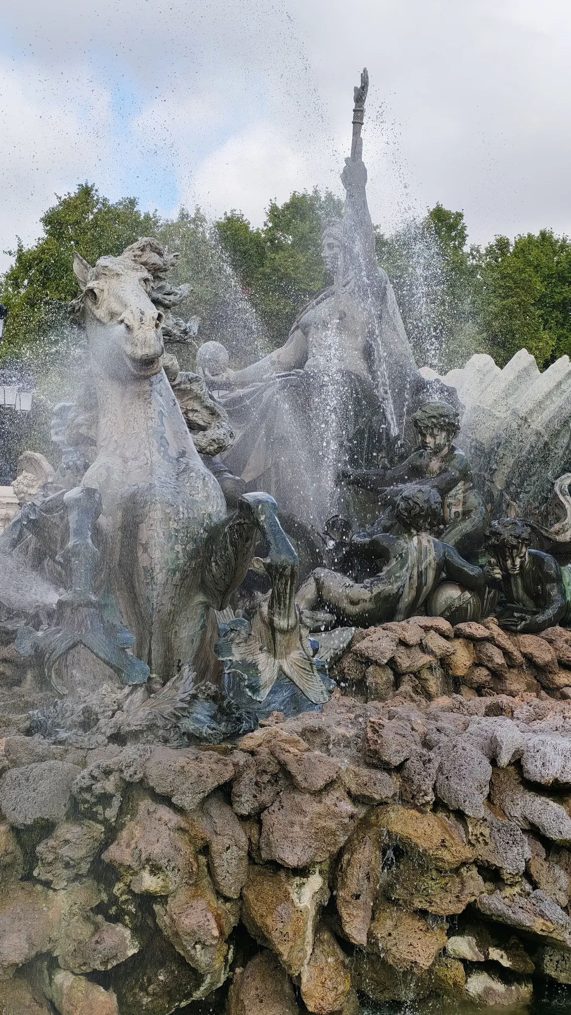 Fontane del Monument aux Girondins a Bordeaux