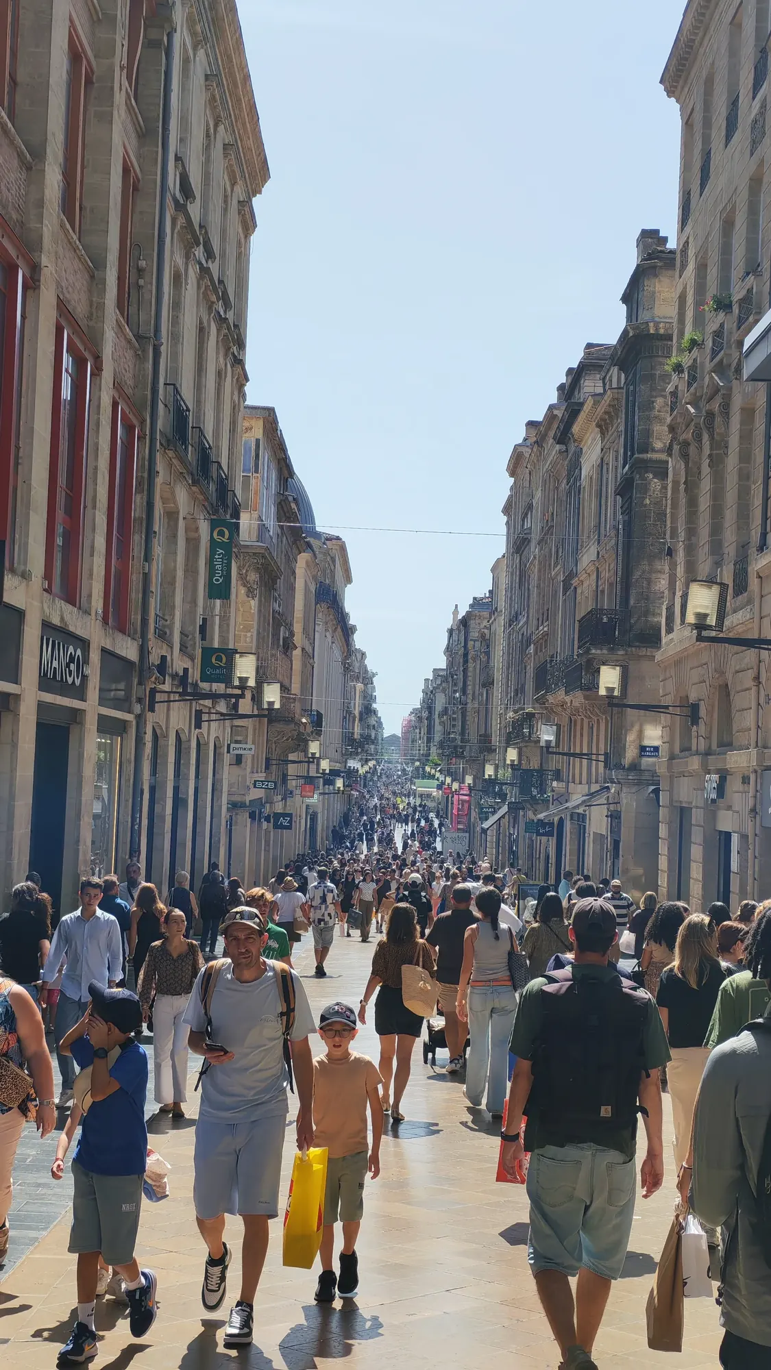 Rue Sainte-Catherine a Bordeaux