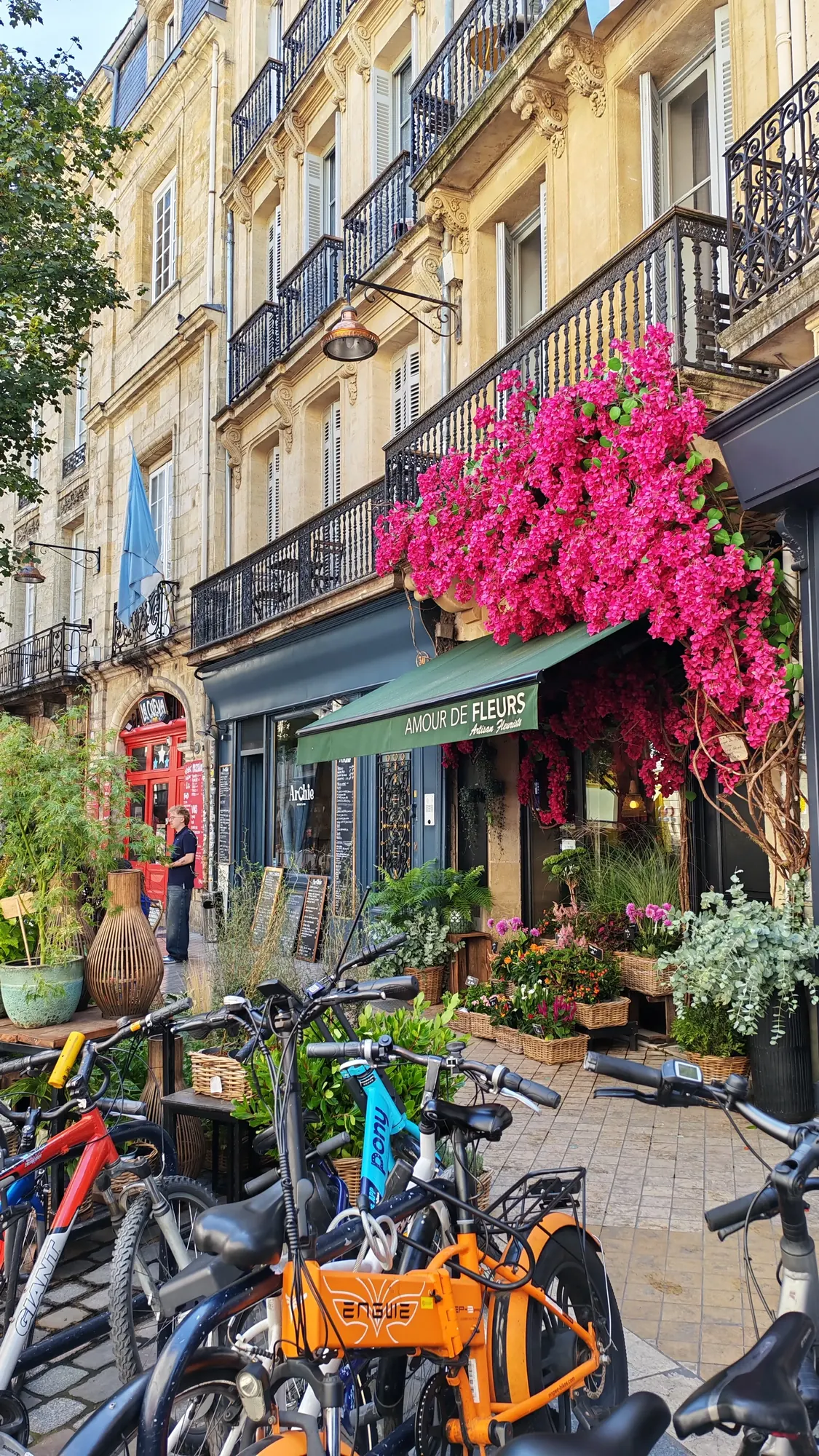 Vicoli del centro storico di Bordeaux
