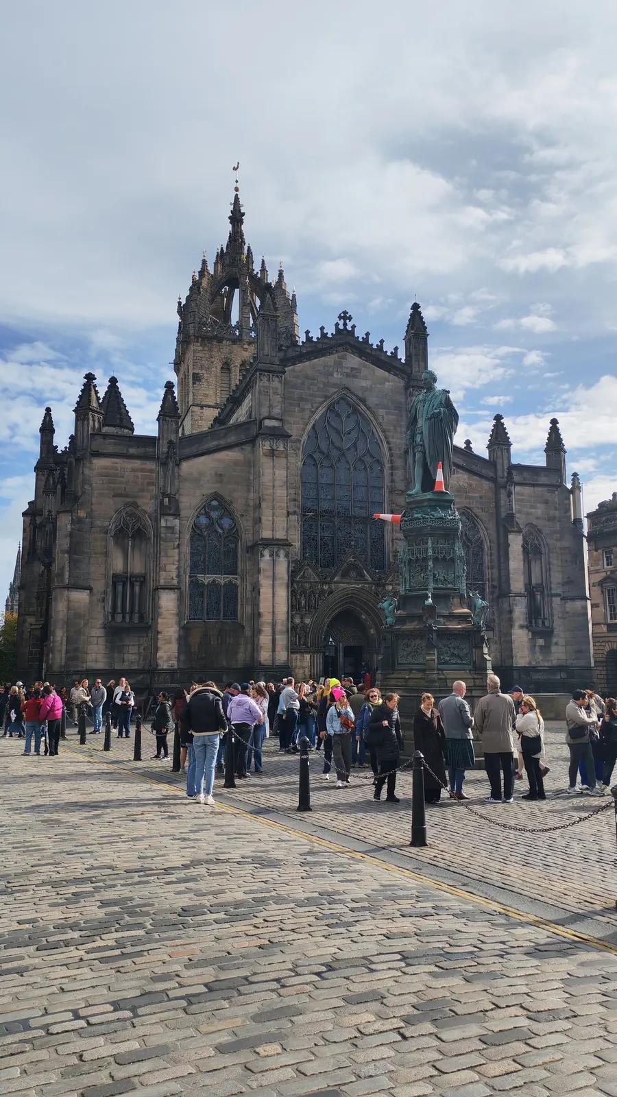 St Giles' Cathedral sulla Royal Mile a Edimburgo