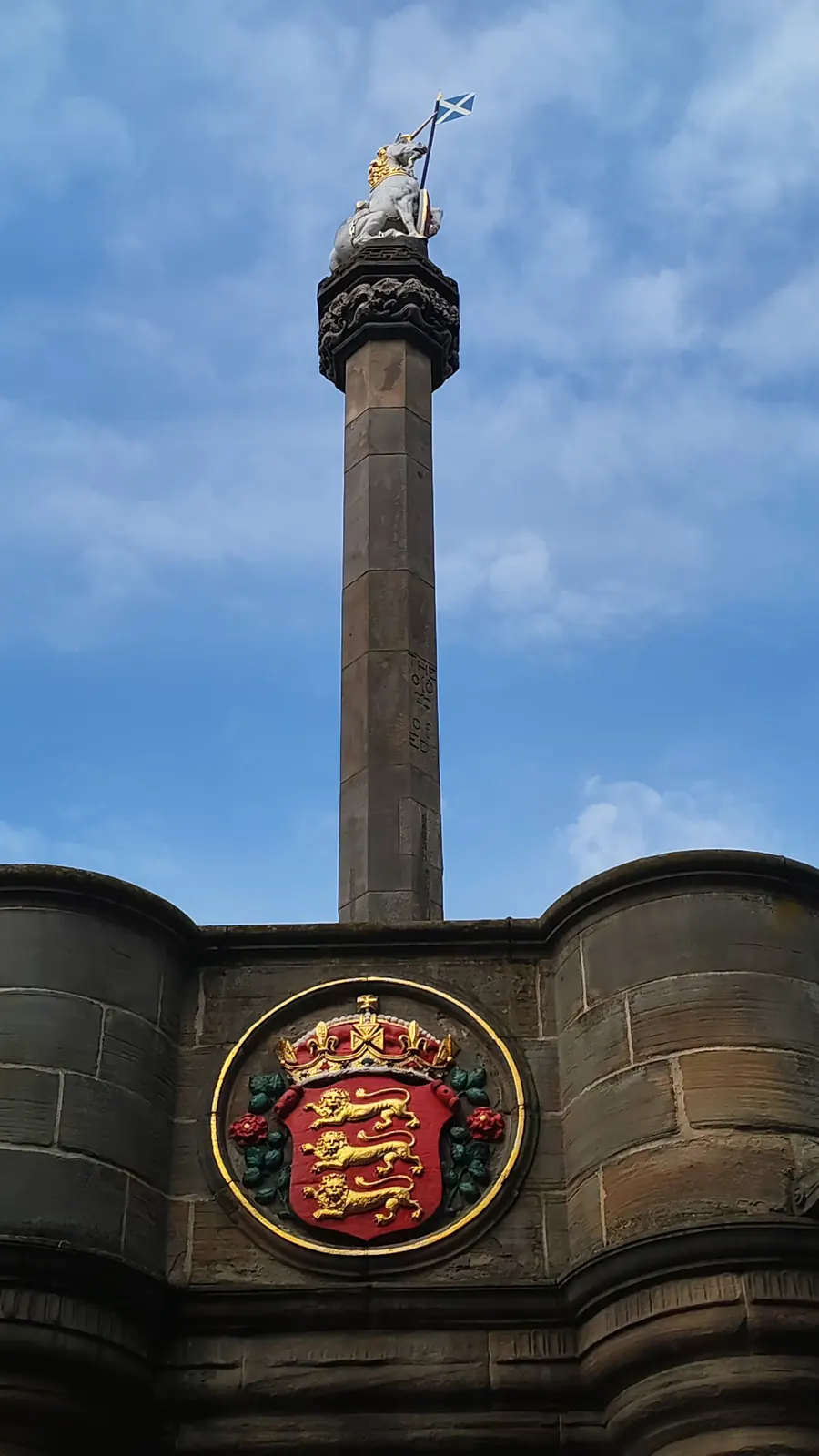L'unicorno simbolo di Edimburgo