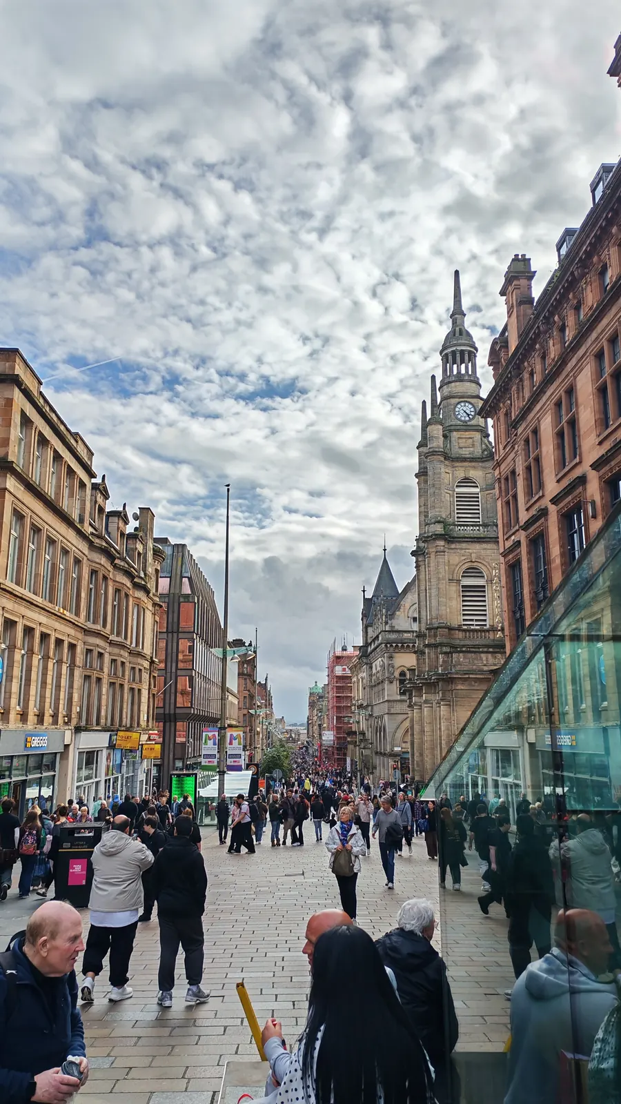 Buchanan Street a Glasgow