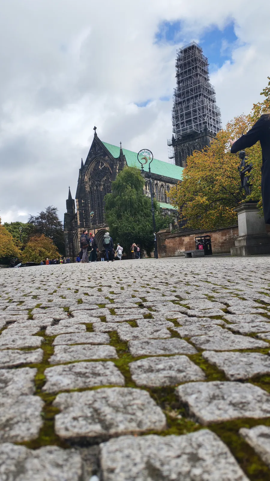 Esterno della Glasgow Cathedral