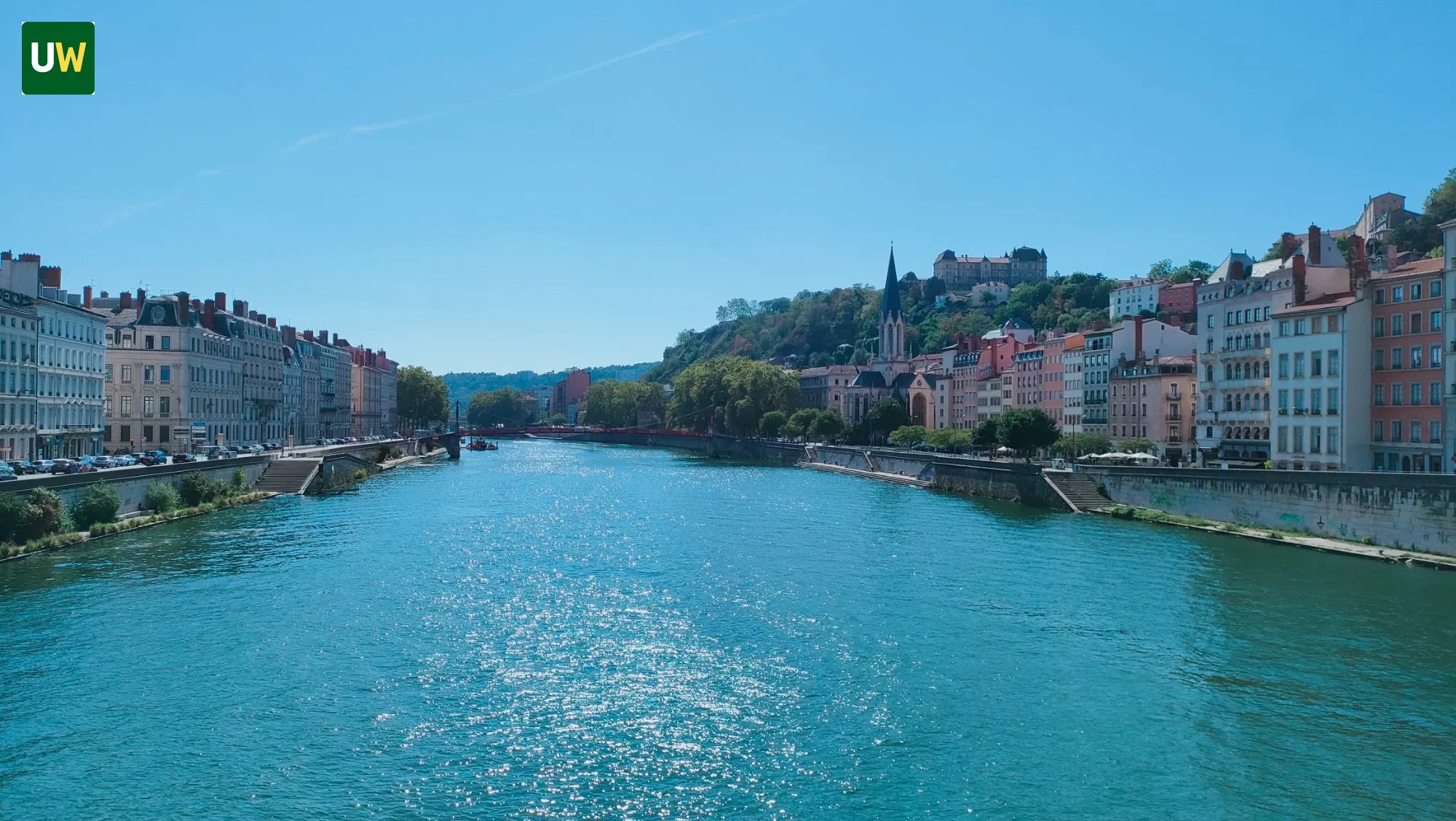 Vista sul Rodano