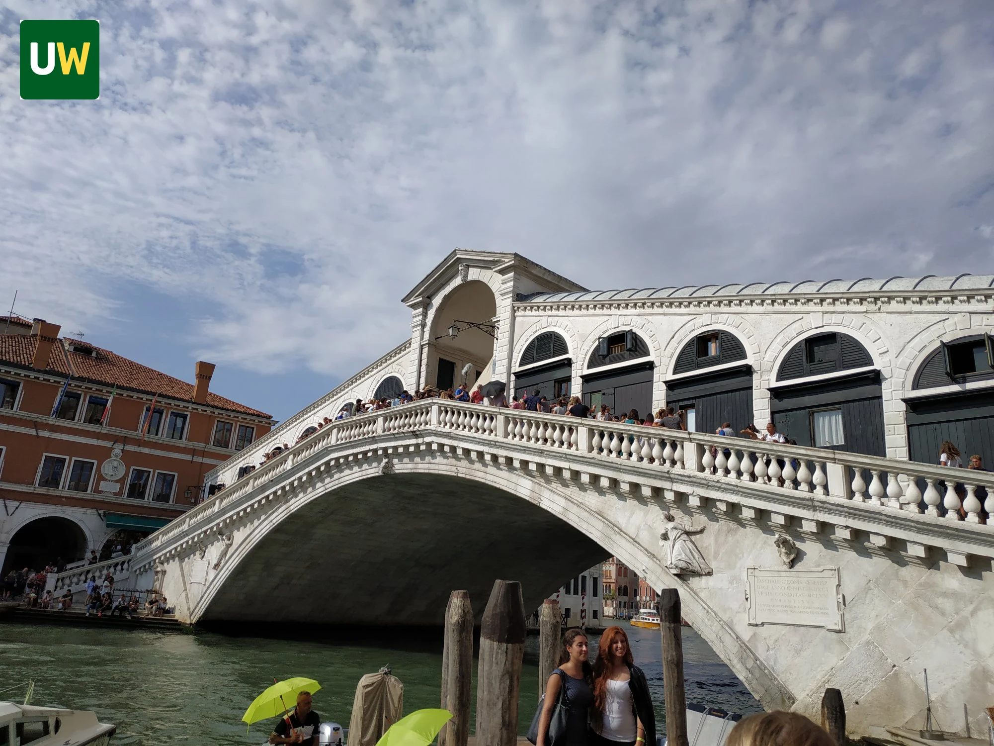 Ponte di Rialto sul Canal Grande di Venezia